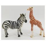 Schleich Zebra & Giraffe