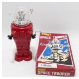 Vintage Wind-Up Space Trooper Robot