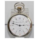 Hampden Railroad Pocket Watch Model 3, 18s, 17j,