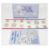 1998 United States Mint Uncirculated Coin Set