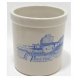 * 1998 Stoneware Crock featuring the Power Plant