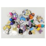 Mickey & Minnie Crock Charms, Key Chains, Peppa