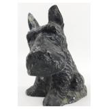 Scottie Dog Bank - Missing Stopper, 5 inches