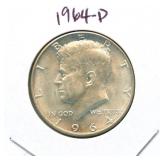 1964-D Kennedy Silver Half Dollar