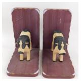 Vintage Cow Bookends