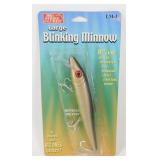 New Big Strike Lures Large Blinking Minnow Musky