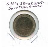 Oddly Struck 2015 Saratoga Quarter