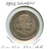 1892 Columbian Exposition Silver Half Dollar