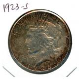 1923-S Peace Silver Dollar