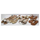 8 Pairs of NWT Women's Slides/Sandals - Size 8