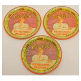 Vintage Coca-Cola 75th Anniversary Coasters.