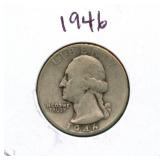 1946 Washington Silver Quarter