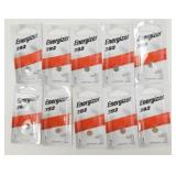 Lot of 10 Brand New Energizer 392 Batteries