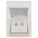 NIB Primrose Cubic Zirconia 14k Rose Gold