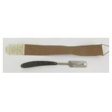 Antique Durham Demonstrator Razor and Strop