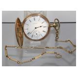 Elgin Gold-Filled Pocket Watch Model 6, Grade