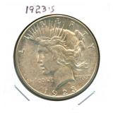 1923-S Peace Silver Dollar