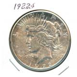 1922-S Peace Silver Dollar