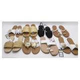 8 Pairs of NWT Women's Slides/Sandals - Size 6