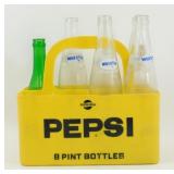 * La Crosse Soda Bottles w/ Pepsi Carrier - 5