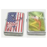China Lighter, Zippo American Flag Lighter