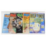High Times Magazine - 5 Issues 1970-90