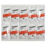 Lot of 10 Brand New Energizer 371 Batteries
