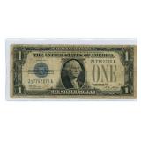 1928-A "Funny Back" $1 U.S. Silver Certificate
