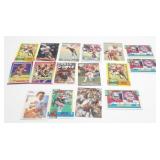 Group of Jerry Rice Football Cards