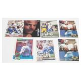Group of Warren Moon Football Cards