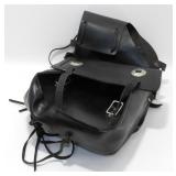 Leather Motorcycle Saddle Bags