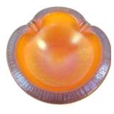Murano Glass Purple/Rose Color Ashtray