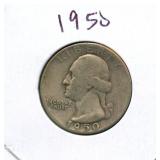 1950 Washington Silver Quarter