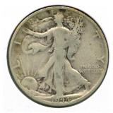 1944-S Walking Liberty Silver Half Dollar