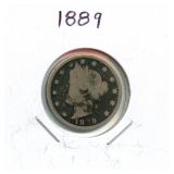 1889 Liberty Nickel