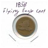 1858 Flying Eagle Cent