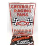 * Chevrolet Car Signs - "Racing" with Film Still
