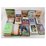 ** 2 Boxes of Pet Books - Dog & Cat, Vet and