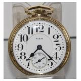 Elgin Father Time Railroad Pocket Watch Model 15,