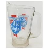 * Heileman's Old Style Beer Pitcher