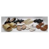 8 Pairs of NWT Women's Slides/Sandals - Size 10