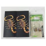 Beetle Keychain, Necklace & Earrings