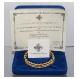 Jacqueline Kennedy Triple Cable Crystal Accent
