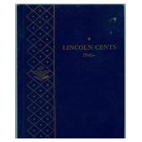 Whitman Lincoln Cents 1941- Book with 81 Pennies