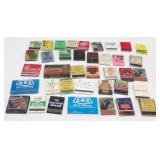 38 Vintage La Crosse Matchbooks - Old La Crosse