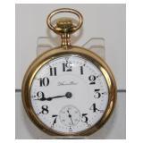 Hamilton Railroad Gold Filled Pocket Watch Model