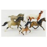 5 Stablemate Breyer Horses, Colt, Unicorn