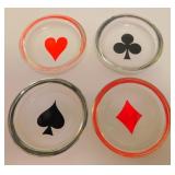 * Vintage Ashtray Set
