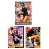 Group of 3 Brett Favre Rookie Cards - Upper Deck