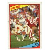 1984 Topps Dan Marino Rookie Card Instant Replay